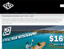 Tablet Screenshot of progressiveboards.com